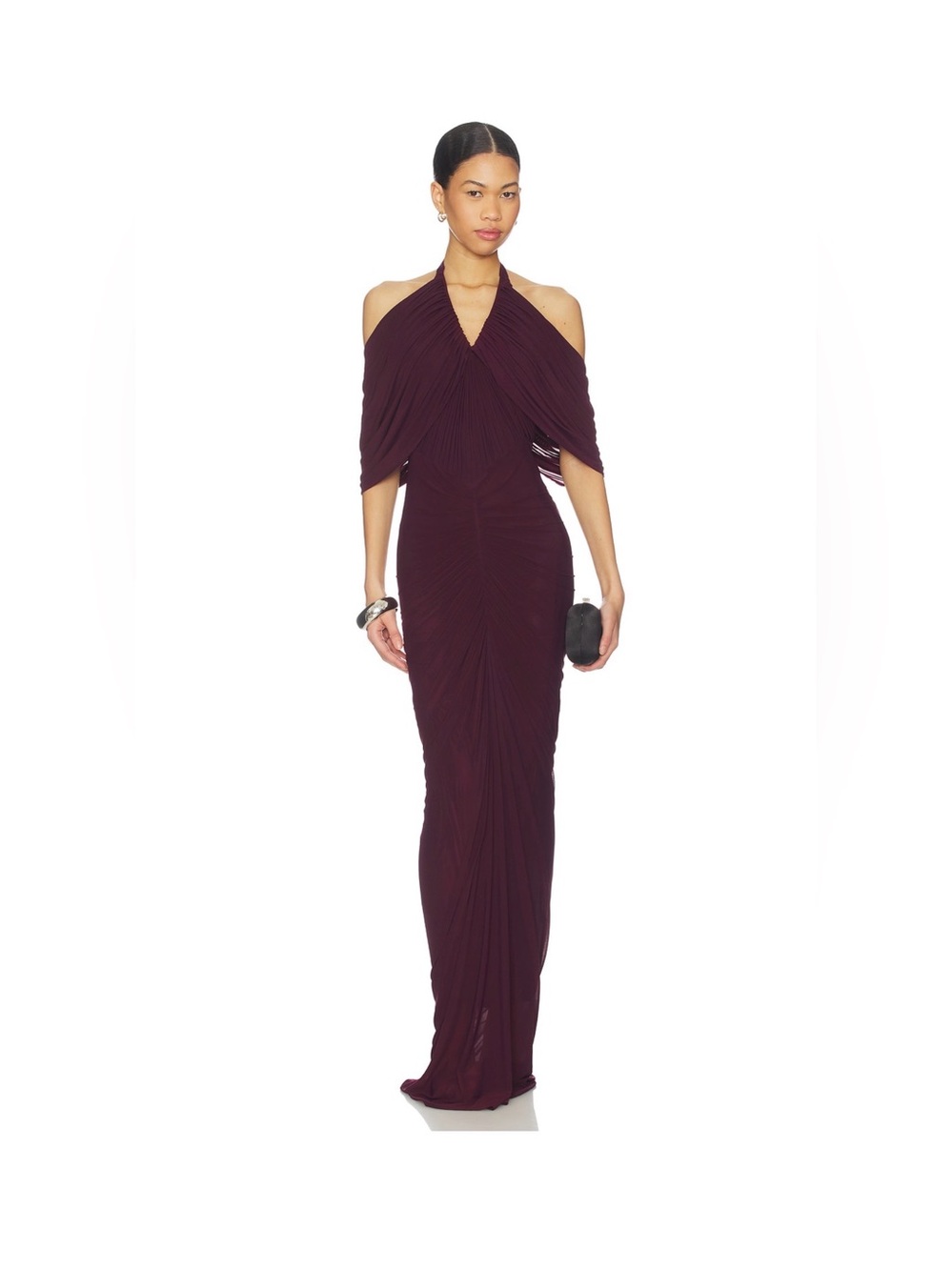 Deme by Gabriela - The Kimberley Gown in Aubergine (US S)